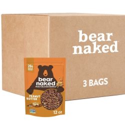 Bear Naked Granola Cereal, Breakfast Snacks, Peanut Butter (3 Bags)